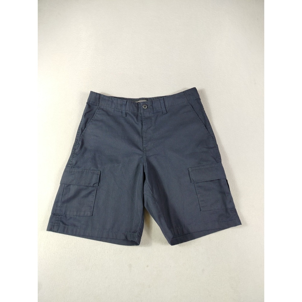VF Imagewear Shorts Mens 34 Blue Cargo Adjustable Waist Workwear Utility Pockets